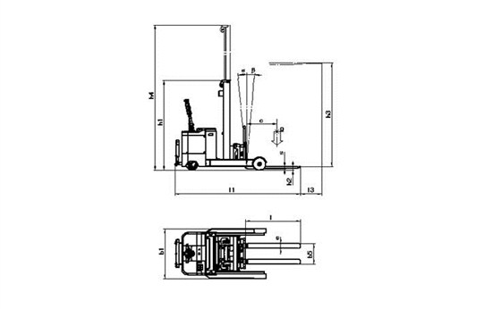 HZCQD1020-1全電動前移堆高車